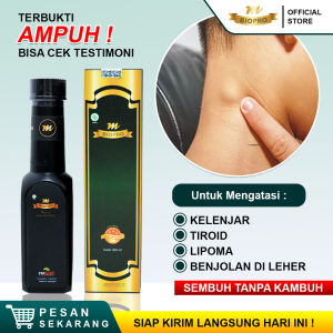 Obat Kelenjar Paling Ampuh Kelenjar Getah Bening Kelenjar Tiroid Di Leher Gondok Benjolan Kelenjar Herbal Untuk Kelenjar - Mbiopro Asli Original