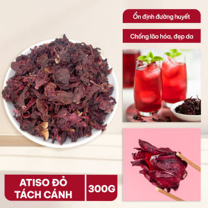 Hoa atiso đỏ khô 1kg hoa bụp giấm hibiscus giúp mát gan thanh nhiệt giải độc