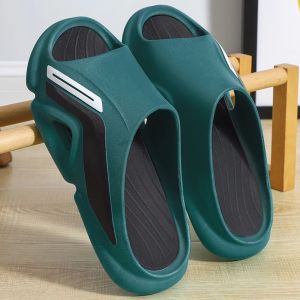 [Free Shipping] MenS Summer Slippers Sizes 32-45 Suitable For Outdoor Wear For Students For Indoor And Home Use With Non-Slip And Wear-Resistant Thick Soles