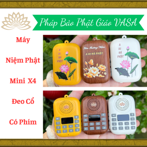 Máy Niệm Phật VASA Mini X4 Có Chế Độ Ghi Âm Âm Thanh Chất Lượng Cao