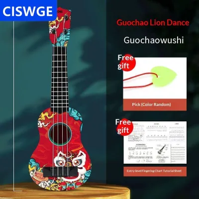 [COD] CISWGE AUTOPARTS Trẻ Em Mini 4 Dây Ukulele Guitar Đồ Chơi Bpa Miễn Phí An Toàn Nhạc Cụ Cho Trẻ Em Bên Nhà Âm Nhạc Trò Chơi