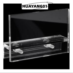 HUAYANG01 [HOT FASHION] 1PC Aquarium CLEAR Fish TANK LED Light Holder โคมไฟติดตั้งขาตั้ง