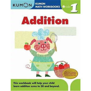 KUMON Math Workbooks For Graders [Activity Book] [Paperback]