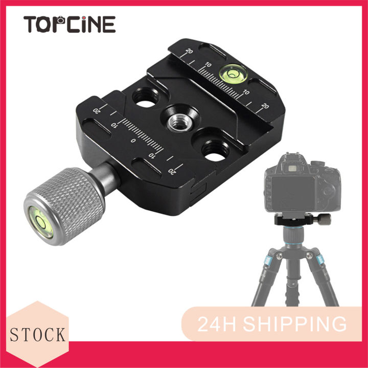 Topcine Quick Release Clamp with Arca Swiss clamp Style for Tripod Ballhead Universal Quick