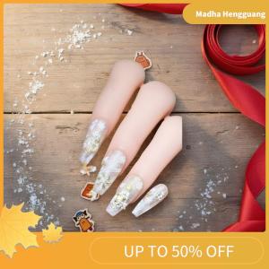 Madha Cute Christmas Style Bow Colorful Snowflake Christmas Tree Nail Art Stickers Girly Nail Art Print Stickers Women Nail Decor Gift