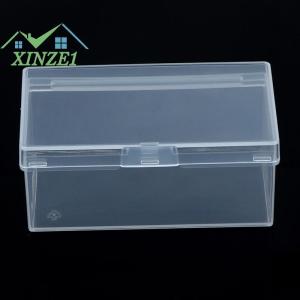 XZ✨✨✨ Hộp nhựa hình chữ nhật bằng nhựa trong suốt có nắp Bộ sưu tập hộp đựng