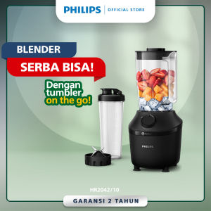 Philips Blender 3000 Series HR2042/41 - 290W Plastic - Regular blender juicer blender serbaguna blender terbaik blender bumbu philips