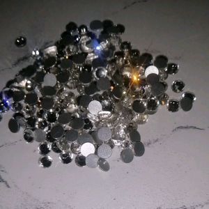 Ss12 Swarovs class a silver crystal beads flat back 200 pcs