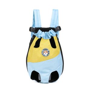 LETIGO Portable Pet Carrying Backpack Oxford Cloth Breathable Dog Outdoor Backpack Dog Carrying Supplies Dog Cat Front Chest Backpack Outdoor