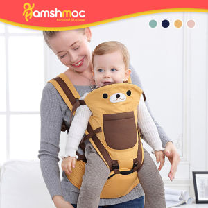 HamshMoc 0-36 Tháng Hip Ghế Con Tàu Sân Bay Cho Trẻ Sơ Sinh Trẻ Sơ Sinh Toddler Kid 3 Trong 1 Đa Chức Năng Con Tàu Sân Bay Vai Ba Lô Tiện Dụng Gọn Nhẹ Bọc Carrier Eo Phân