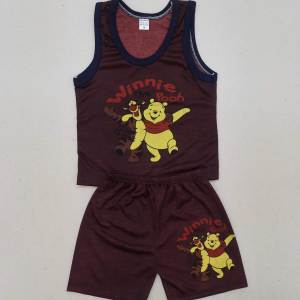 ชุดเด็ก ไซส์S อก22นิ้ว 6-12เดือน12โล สีตุ่น เสื้อคอกลมผ้าลื่นนิ่ม ชุดเด็กผู้ชาย ชุดเด็กผู้หญิง