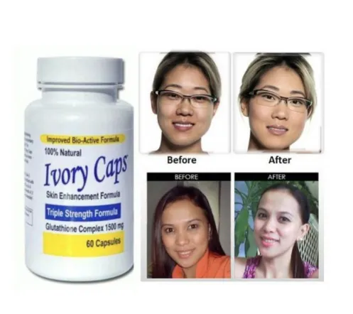 Ivory Caps - Maximum Potency 1500 mg Glutathione Skin Whitening 60 Caps 60 Count Glutathione Capsules - Lazada