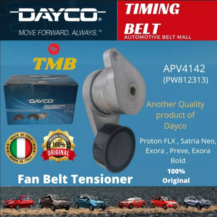 DAYCO Fan Belt Tensioner | Proton Saga FLX | Preve | Exora Bold | Saga ...