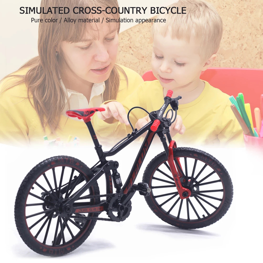 จักรยานและอุปกรณ์เสริม IJVBTV สำหรับเด็ก แฟนจักรยาน มินิ โลหะผสม Diecast ของเล่นสะสม โลหะ Diecast ของเล่นจักรยานเสือภูเขา รุ่นจักรยาน ของเล่นรถแข่ง โมเดลจักรยานเสือหมอบ