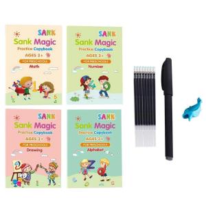 Buku Sank Magic Practice: Set Buku Latihan Menulis untuk Anak PAUD