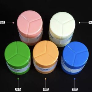 ZH474 Travel 3in1 Shampoo Gel Shower Liquid Split Bottle Space-saving Portable Reusable Split Bottle