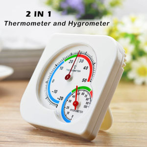 2 IN 1 Thermometer Hygrometer Square Temperature Humidity Meter for Incubator Temperature Control Incubator Accessoires