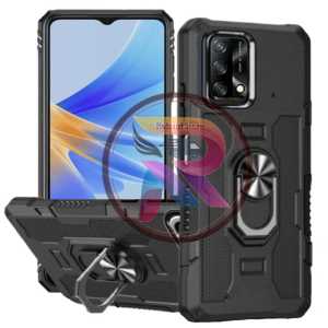 Casing Hp Untuk Oppo A95 4G Case Robot Hit Eye Whit Ring Hybrit Armor 360 Degree Rotasi
