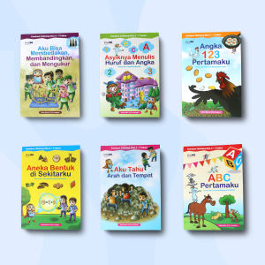 Buku Anak Cerdas Calistung (Paket Isi 6pcs)