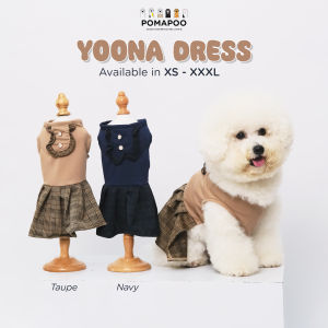 POMAPOO - Baju Kucing dan Baju Anjing Yoona Dress