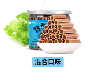 Crazydog【疯狂的小狗】Dog Treats Small Size Chicken Dental Sticks Cleaning Chew 220g / Pet Training Snacks 宠物狗狗零食磨牙棒