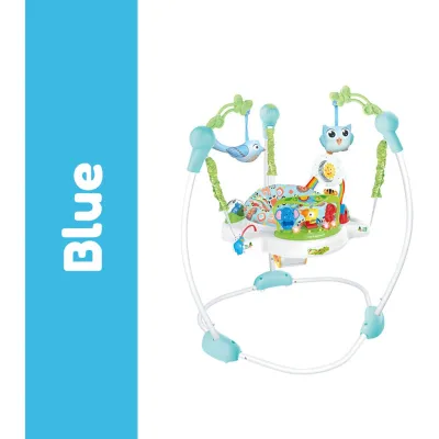 Iskiddo Baby Jumperoo Baby Jumper Bouncer 360 Turn Rocking Chair Walker Mainan Swing Newborn Bayi 婴儿宝宝跳跳椅