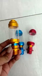 Tutup oli mesin variasi model akuarium warna cnc pnp motor bebek honda yamaha