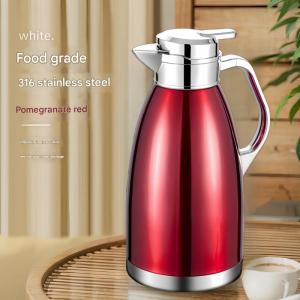 (In Stock 保温壶)316 stainless steel insulated kettle hot water bottle household and commercial use heat-resistant high-end double-layer insulated cup insulated kettle