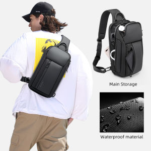 Bange Tas Selempang Pria Waist Bag Pria Sling Bag Pria BG7566