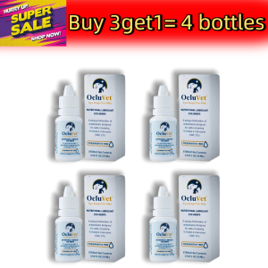 【Buy 3 Get 1 Free】Original quality goods【OcluVet Eye Drops】16ml 2% NAC Formula Pet Ophthalmic Solution Help Improve Eye Opacity Alleviate Excessive Tearing Reduce Kitten Tear Marks