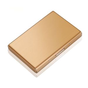 URBAG 6/10 Slots Credit Card Holder Stainless Debit Box Fashion Anti RFID ID Cardholder Travel