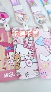 Super Mario Cartoon Card Holder Student ID Card Case Bus Card Access Card Name Badge Lanyard Holder