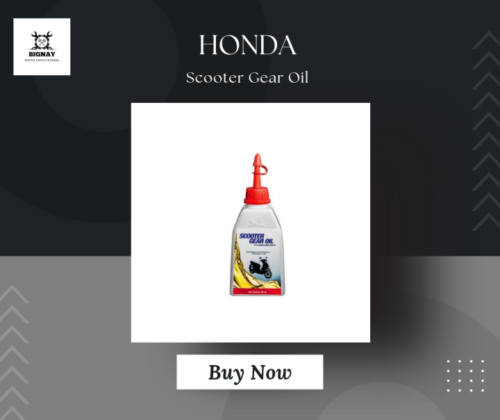 Honda Genuine Scooter Gear Oil 120ml | Lazada PH