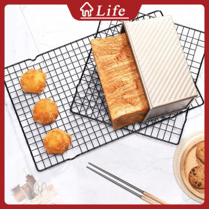 Food Cooling Rack Non-stick Baking Tray Bake Accessories Barbecue Pizza Bread Biscuit Cookies Drying Stand for Oven Cake