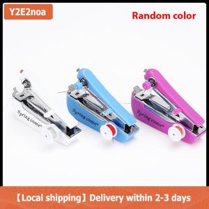 【Local shipping】 Cầm tay điện Máy may mini xách tay máy may thuận tiện quần áo may công cụ