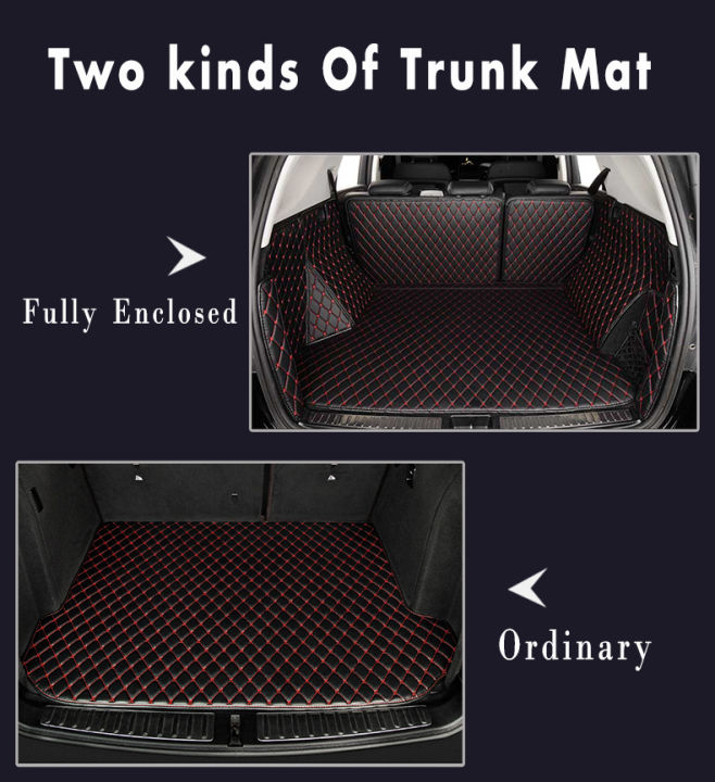 Leather Car Trunk Mats for Skoda Superb 2009 2010 2011 2012 2013 2014 ...