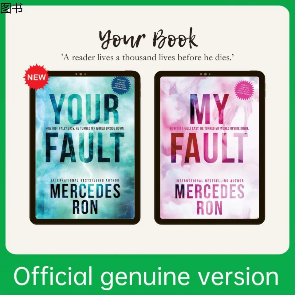 My Fault by Mercedes Ron - English (Paperback) – PICK A BOOK