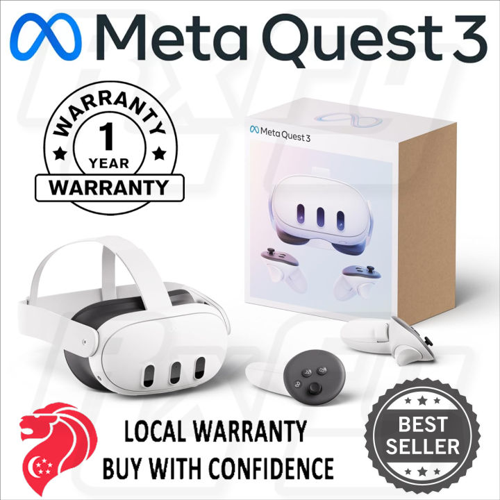 Meta Quest 3 128GB / 512GB VR headset Virtual Reality — Breakthrough ...