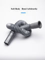 Bathroom Sink Drain Pipe Kitchen Wash Basin Drainer Flexible Drain Pipe Sink Outlet Tube. 