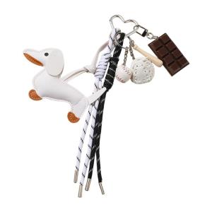 Eye Catching Designs Retro Wiener Dog Keychain Charm Pendant Fine Craftsmanship in Portable Designs Daily Casual Use