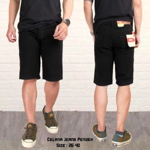 PROMO!!!! CELANA JEANS PENDEK TERBARU SKINNY BAHAN TEBAL DAN TIDAK MUDAH LUNTUR / Size 26 - 39 / COD