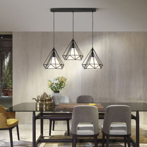 YHLAMP Chandeliers Modern Design Nordic Chandelier Ceiling Lights For Dining Table Diamond Design Home Decor Lighting