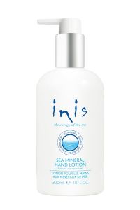 Inis the Energy of the Sea - Sea Mineral Hand Lotion for Dry Skin 10 fl oz Lightweight Hand Moisturizer with Seaweed Shea Butter and Hyaluronic Acid Clean Ocean Fresh Scent Pump bottle