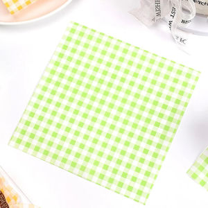500Pcs Burger Wrapping Paper 18x18cm Oilproof Food Liner for Sandwiches Fried Chicken Snacks