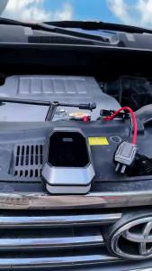 Vyvylabs 12000mAh Car Jump Starter 1000A Peak 12V Battery Booster Emergency Starter Digital Display LED Flashlight