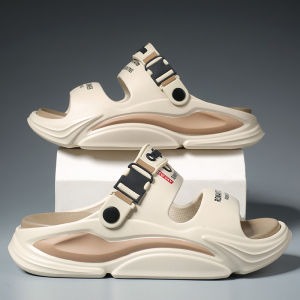 Couples two-way soft-soled slippers thick-soled casual beach light slippers