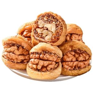 Fig with walnut kernels Dried Figs with Walnut Independent Package