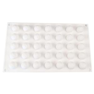 35 Cavity 3D Round Sphere Ball Silicone Mold Cake Decorating Mousse Dessert Past