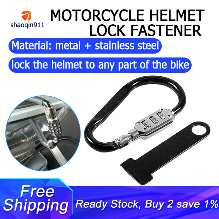 Bike helmet lock sale