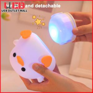 Silicone Duck Night Light for Kids Room with Gentle Light and Eye Care Features